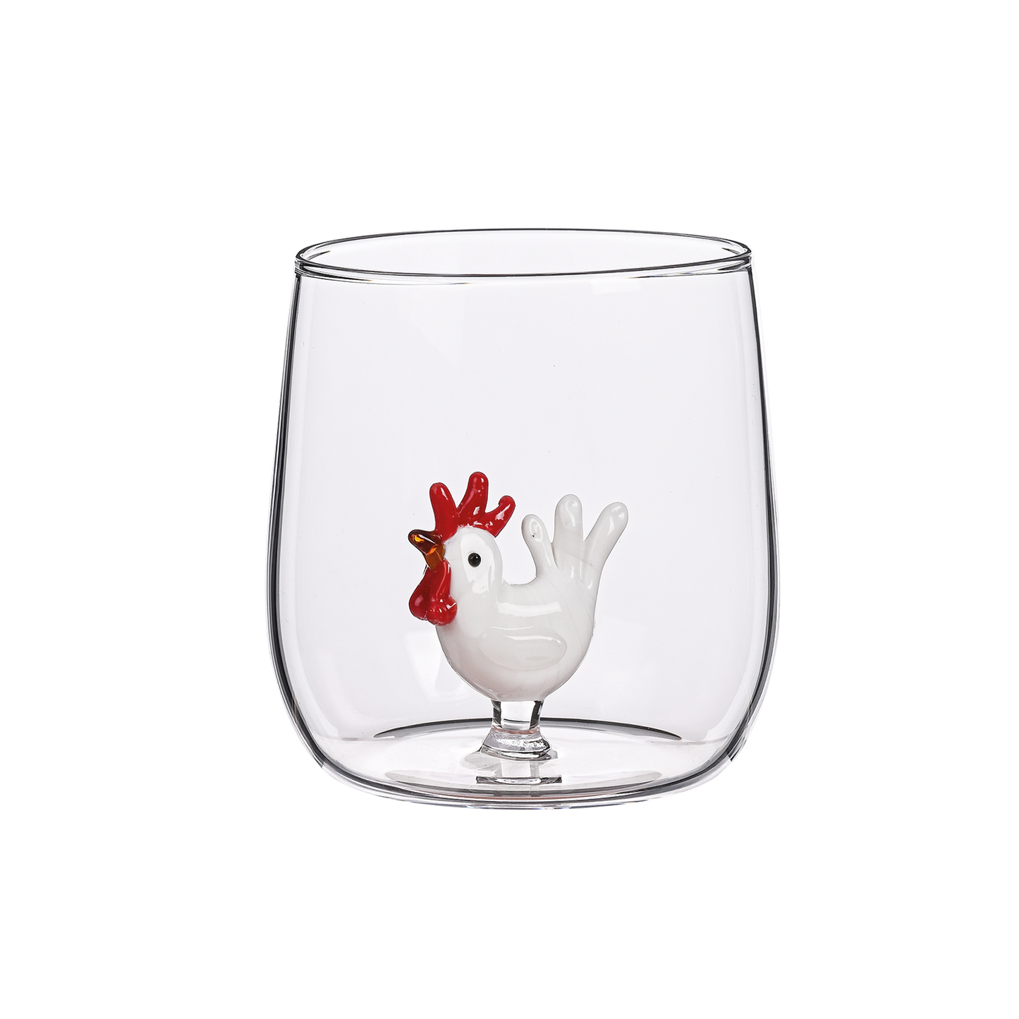 Verre 3D Coq