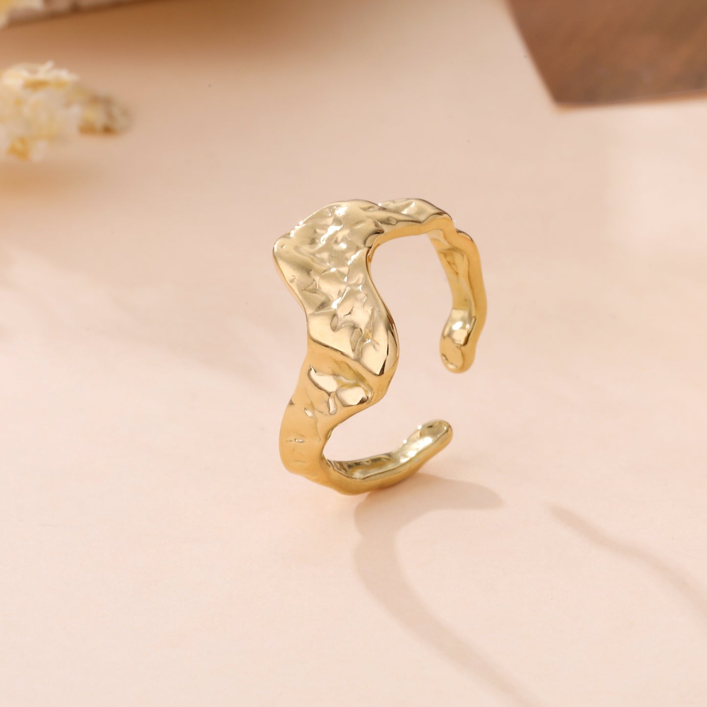 Bague Martelée Ondine