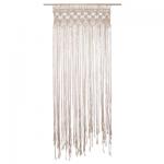 Rideau fil macramé