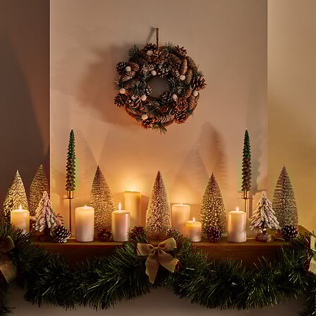 Bougies Sapin (Lot de 2)