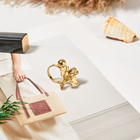 Bague fleur