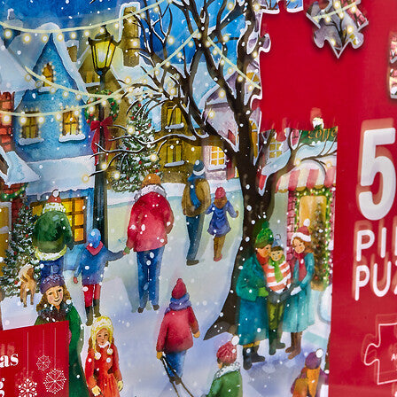 Puzzle de Noël 500 pièces 42 x 42 cm assorti