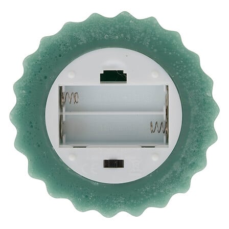 Bougie LED Sapin Vert H15,5cm