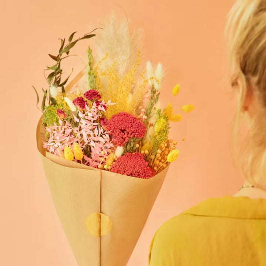 Bouquet de fleurs séchées - Bouquet Champêtre - Jardin Floral