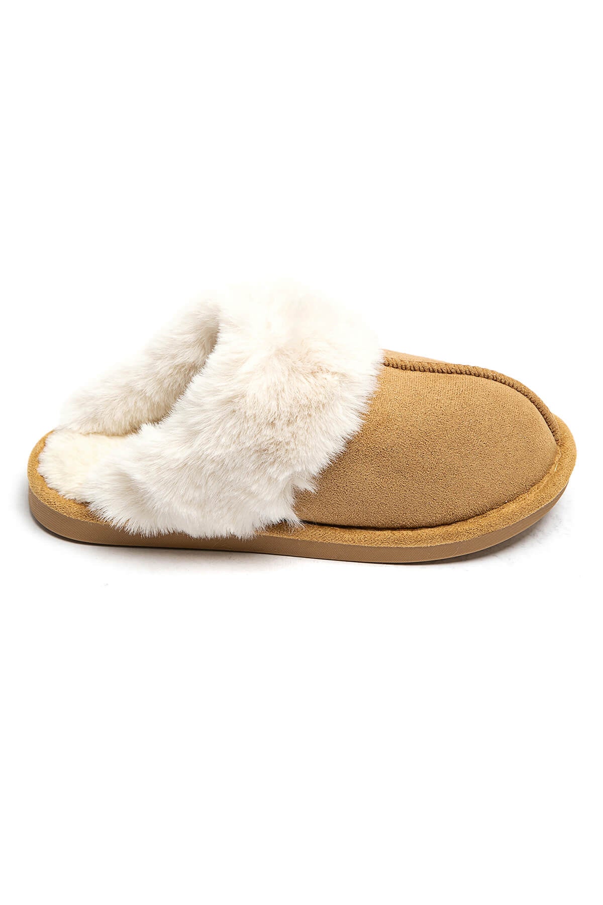 Chaussons mules fourrées