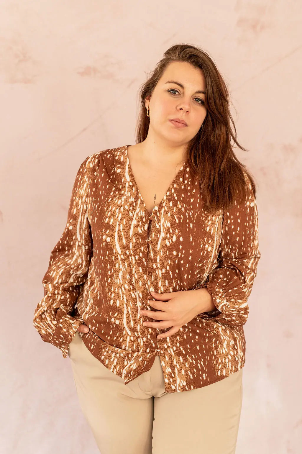 BLOUSE LILIANA BY ONE grande taille