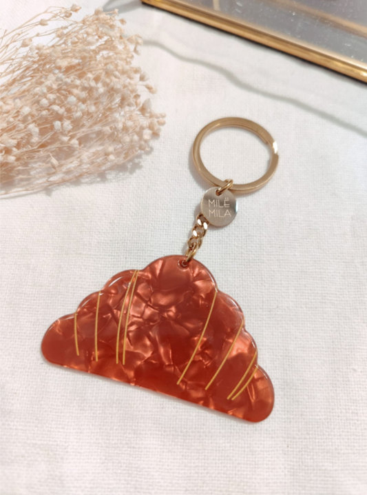 Porte-clés fantaisie en résine