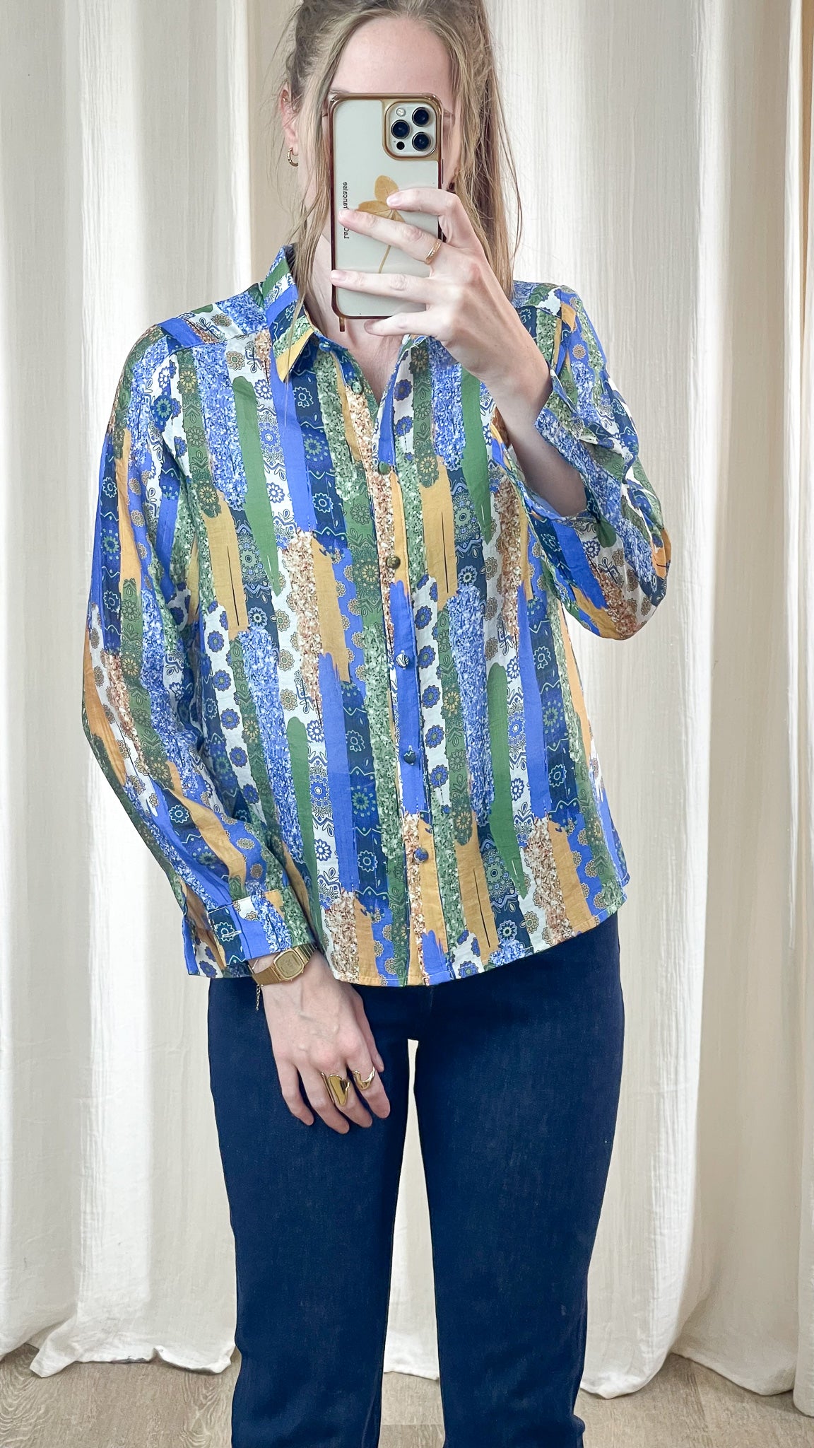 Chemise Diega - Chemise fluide à imprimé