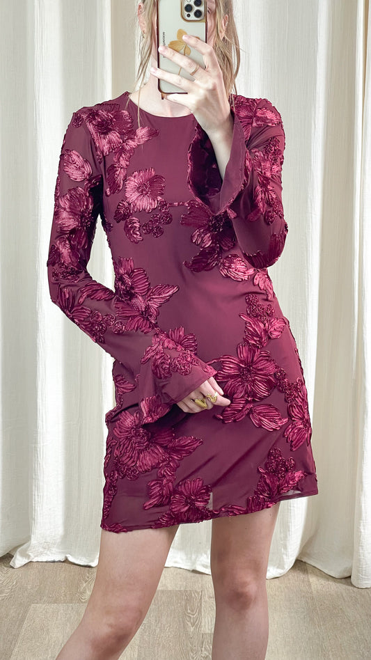 Robe Lola - Robe avec fleurs en relief