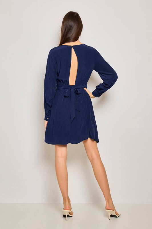 Robe Azure – Robe courte bleu marine élégante