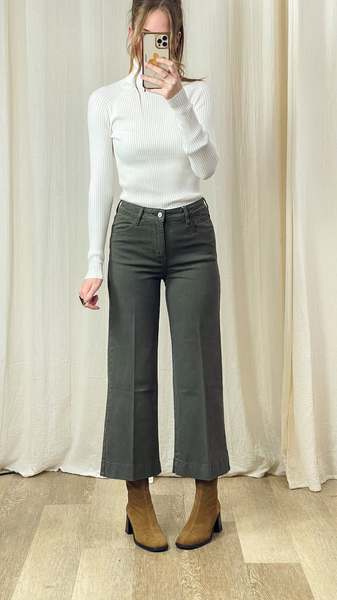 Jean Windy – Jean wide leg petite Oraije