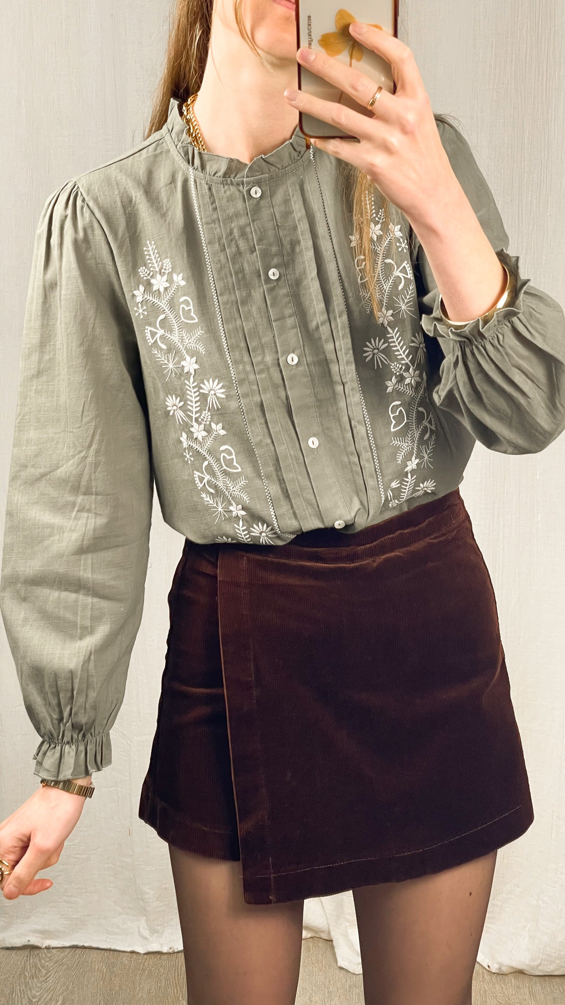 Blouse brodée - Blouse Canis