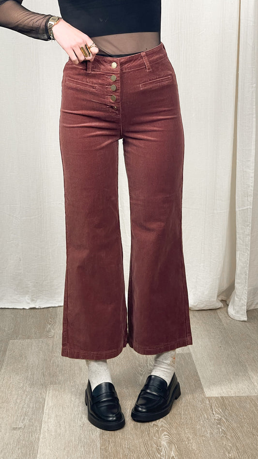 Pantalon Valentina - Pantalon en velours côtelé Oraije Team "Petite"
