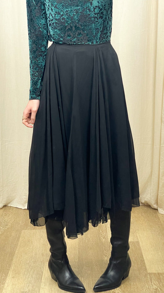 Jupe Prune - Jupe longue fluide