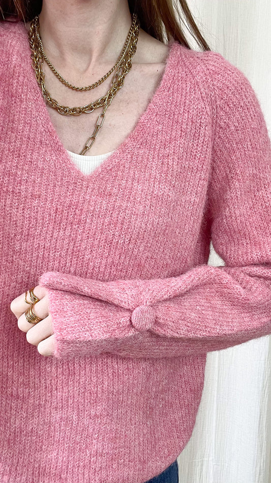 Pull Morgane - Pull ample col V