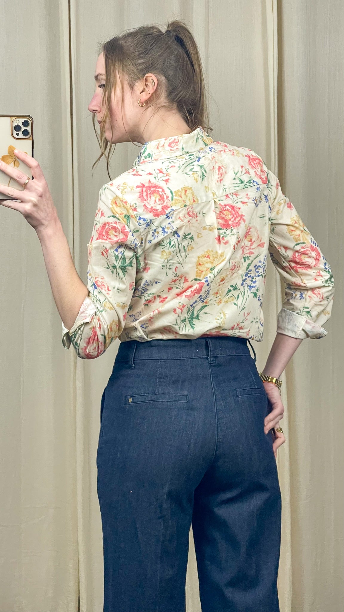 Chemise Romane – Chemise fleurie fluide