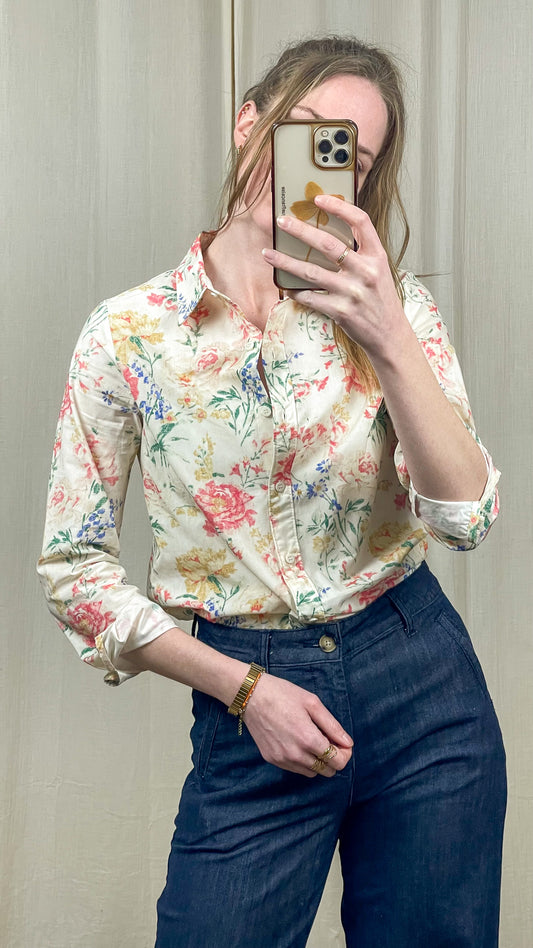 Chemise Romane – Chemise fleurie fluide