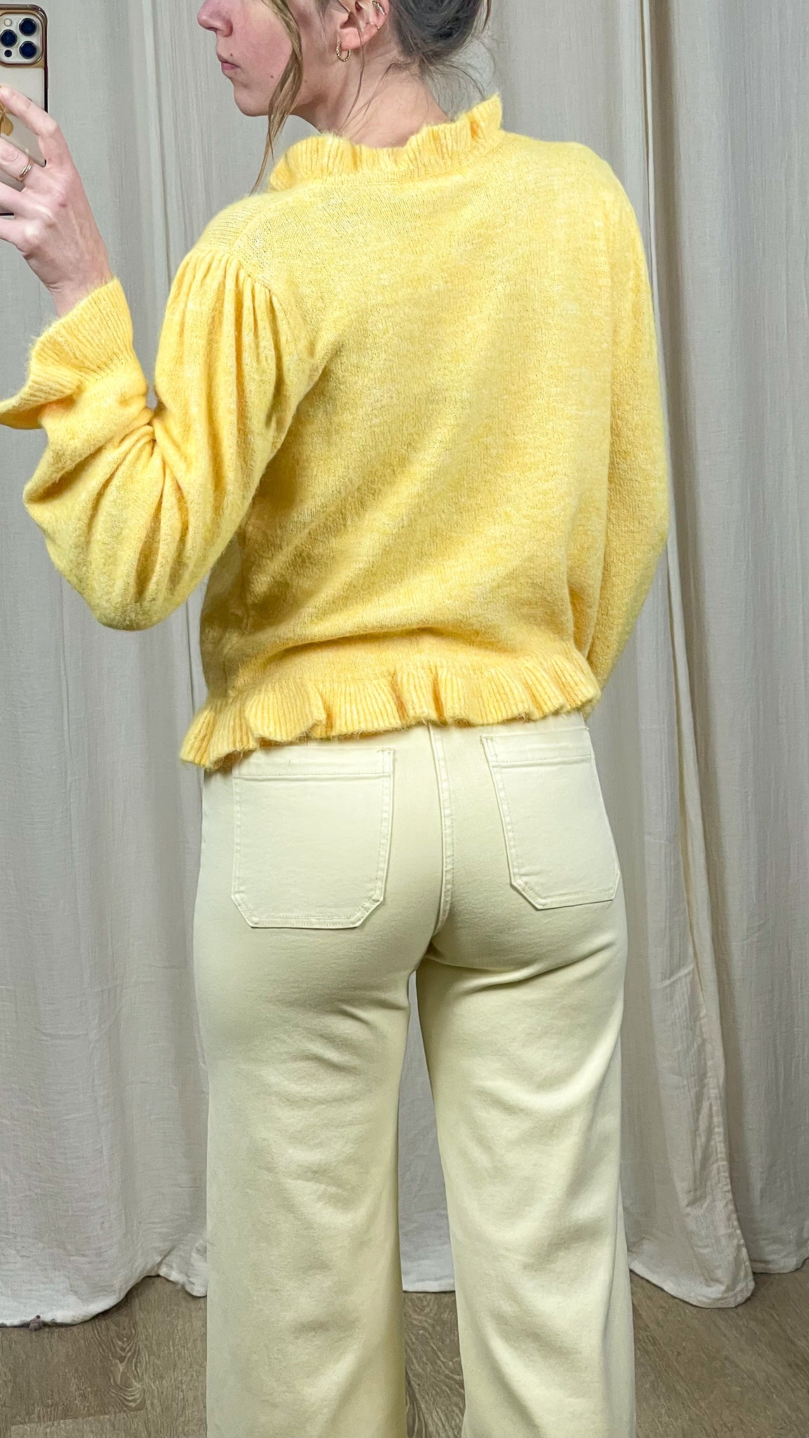 Gilet Lemon – Gilet jaune à volants