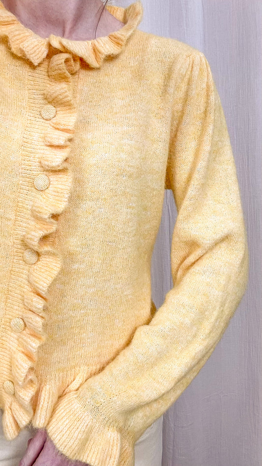 Gilet Lemon – Gilet jaune à volants