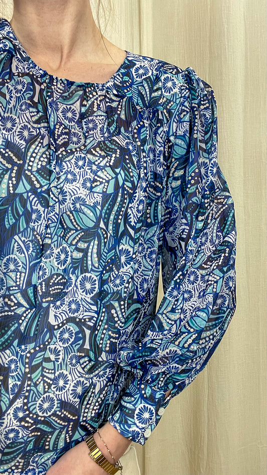 Blouse Celestine - Blouse fluide imprimée