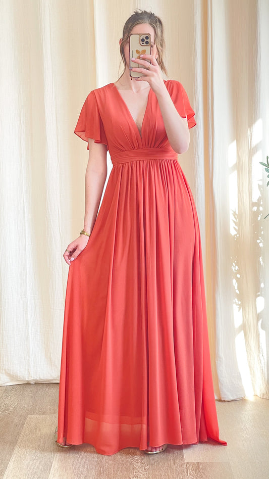 Robe Tacha - Robe longue fluide en mousseline