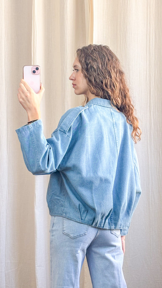 Veste Charlie - Veste en jean coupe ballon
