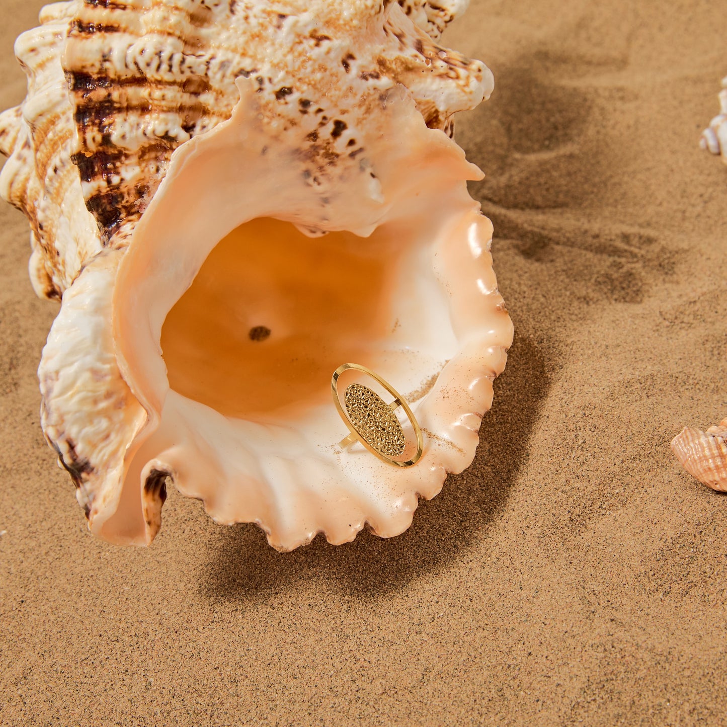 Bague ovale