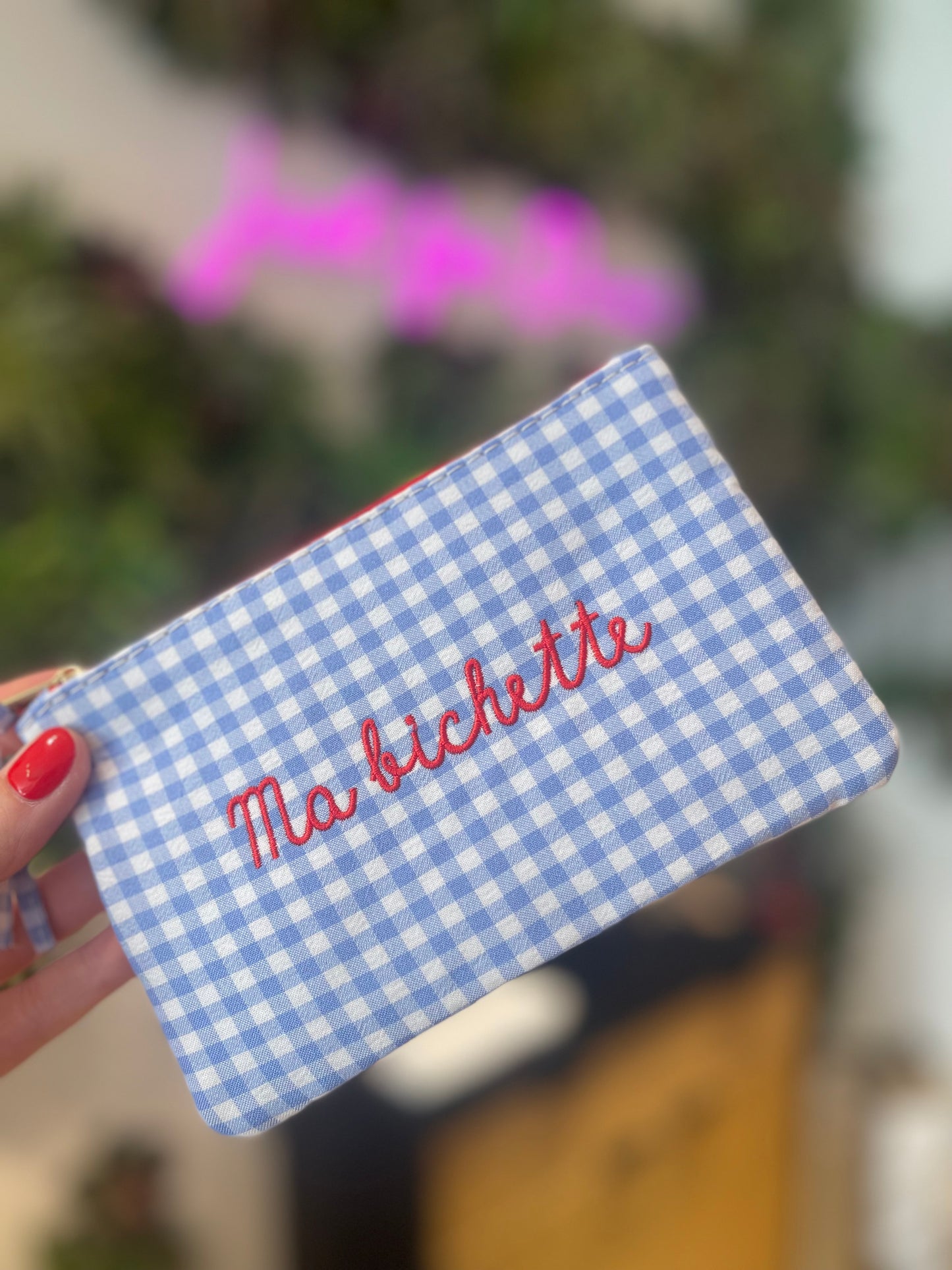Pochette vichy
