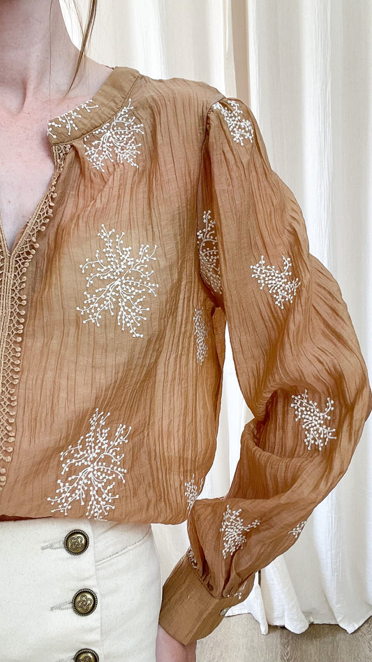 Blouse Zinnia - Blouse ample à fleurs