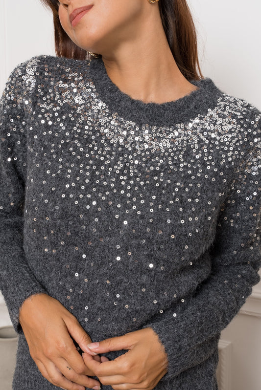 Pull Azyo – Pull en maille avec sequins
