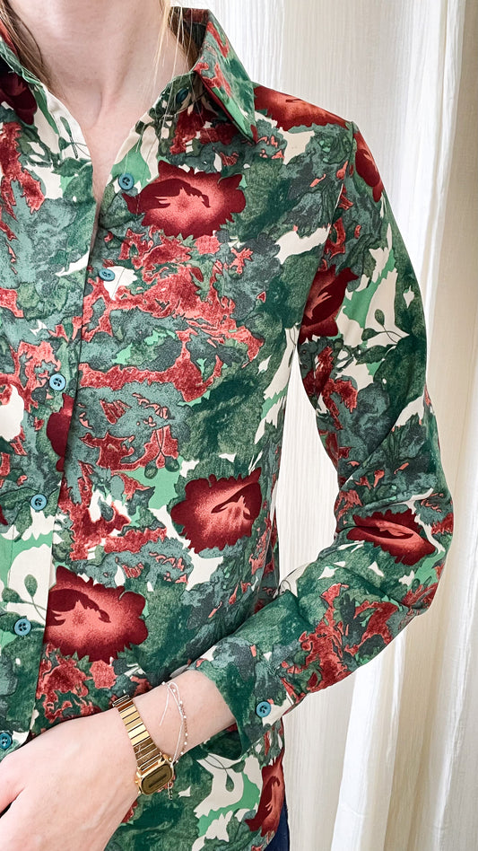 Chemise Gemma - Chemise imprimée florale