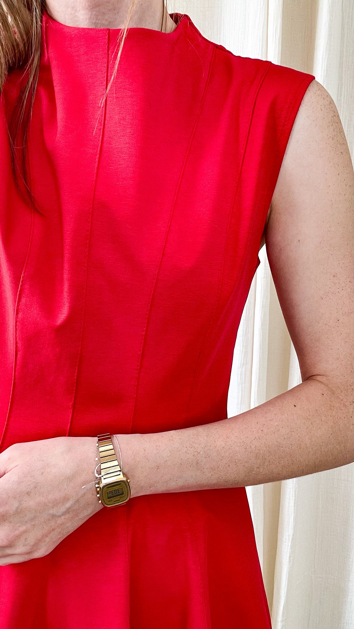 Robe Valentina – Robe patineuse rouge