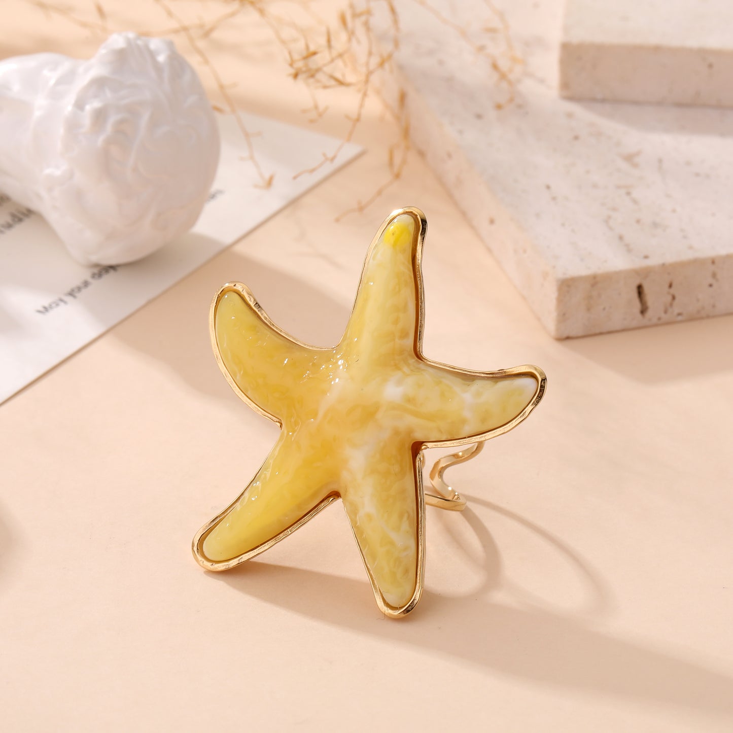 Bague étoile de mer