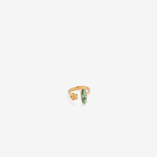 Bague marbrée