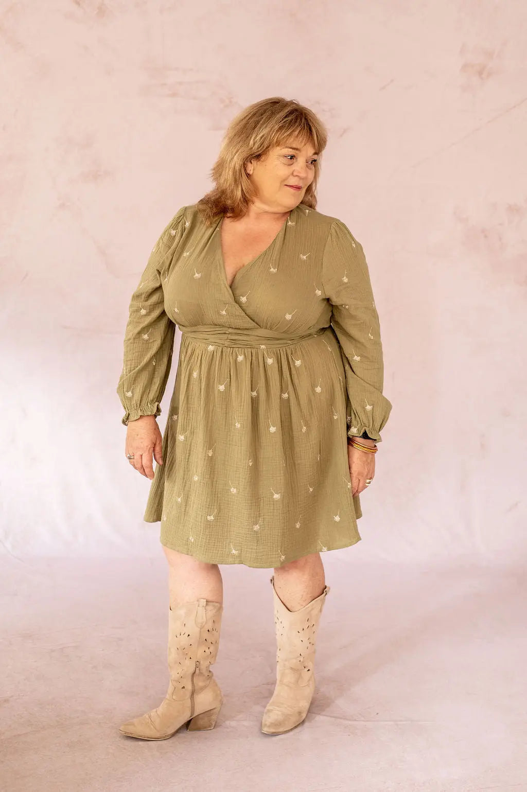 ROBE LOUISE BY ONE grande taille