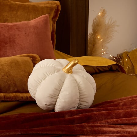 Coussin citrouille Lilou