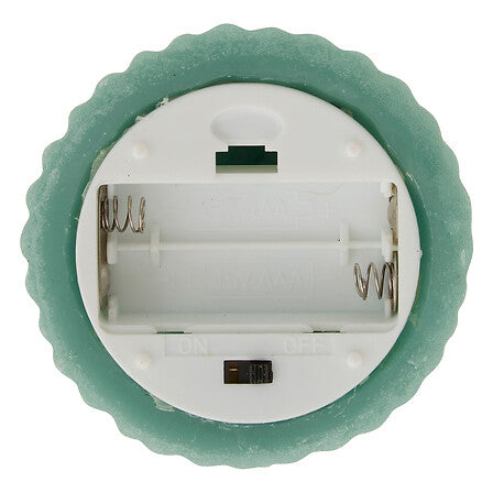 Bougie LED sapin vert 20cm