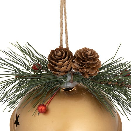 Cloche de Noël Dorée
