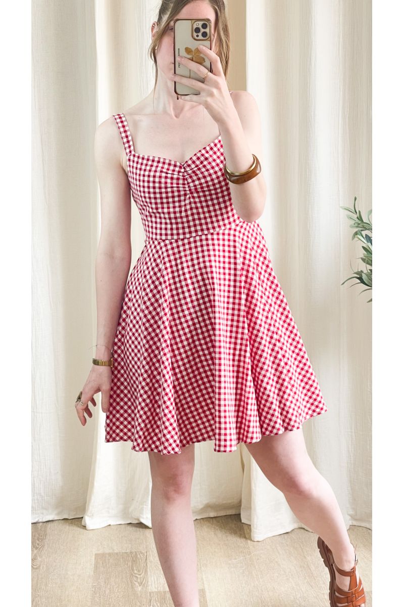 ROBE VICHY