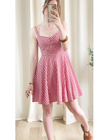 ROBE VICHY
