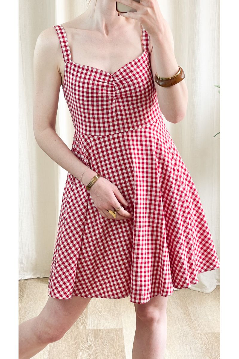 ROBE VICHY