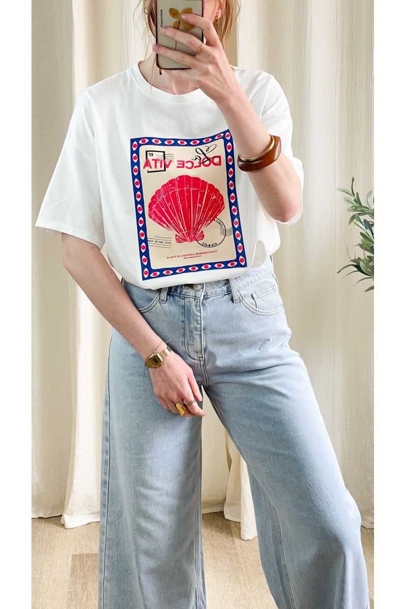 T-SHIRT COQUILLAGE