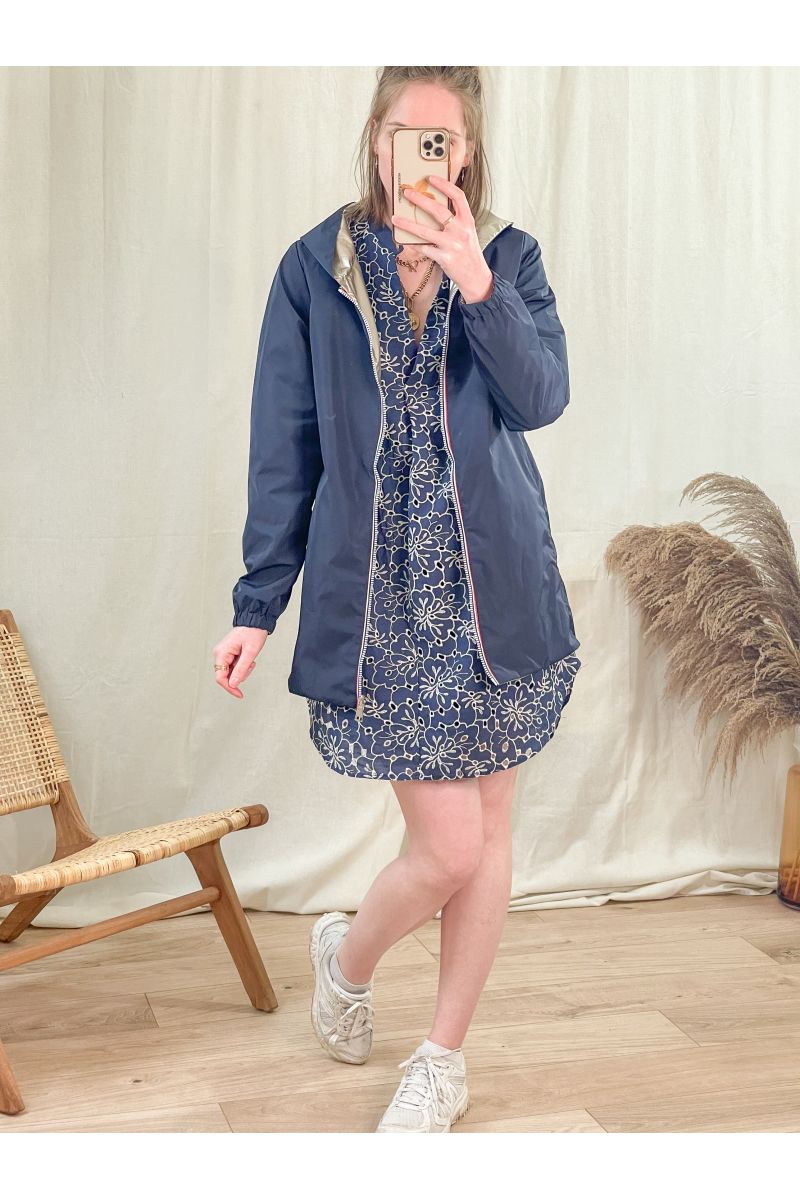 PARKA COLINE bleu marine