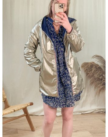 PARKA COLINE bleu marine