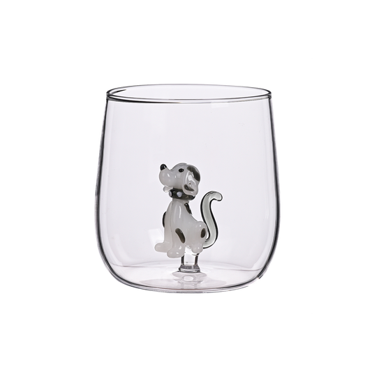 Verre 3D chien Milo