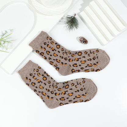 Chaussettes Léopard Douces