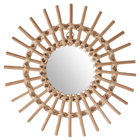 Miroir en rotin D30 - Miroir Jane