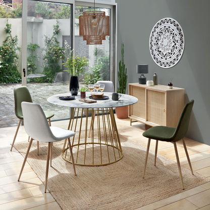 Tapis en jute rectangle 160x230 cm