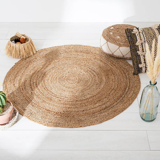 Tapis en jute rond Ø120 cm