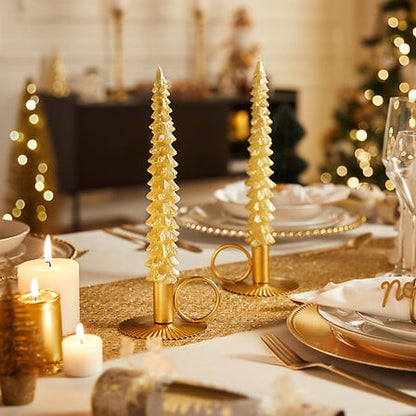 Bougies Sapin (Lot de 2)